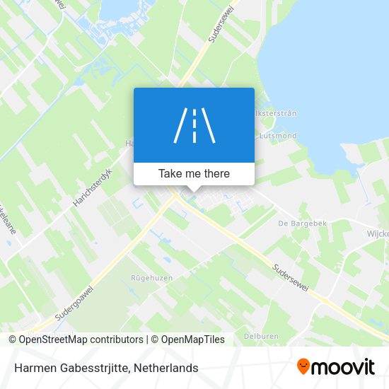 Harmen Gabesstrjitte map