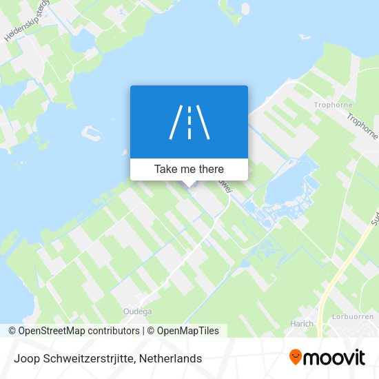 Joop Schweitzerstrjitte map