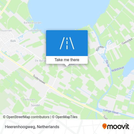 Heerenhoogweg map