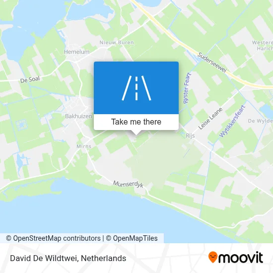 David De Wildtwei map