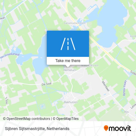 Sijbren Sijtsmastrjitte map