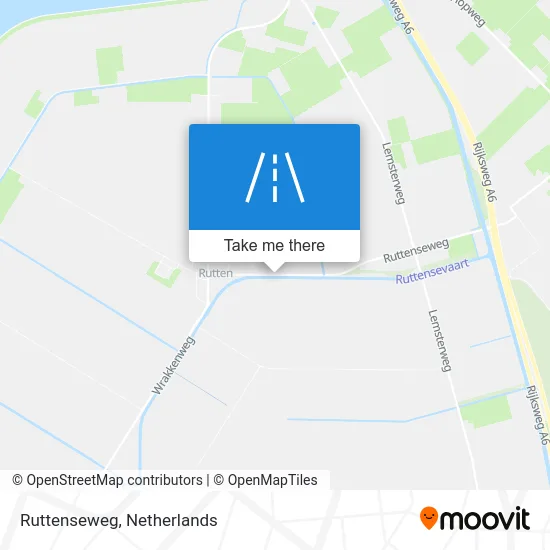Ruttenseweg map