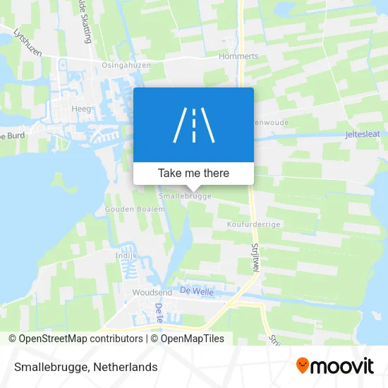 Smallebrugge map