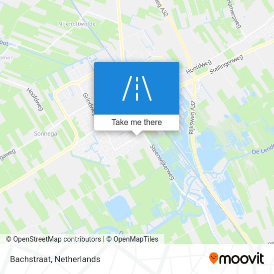 Bachstraat map