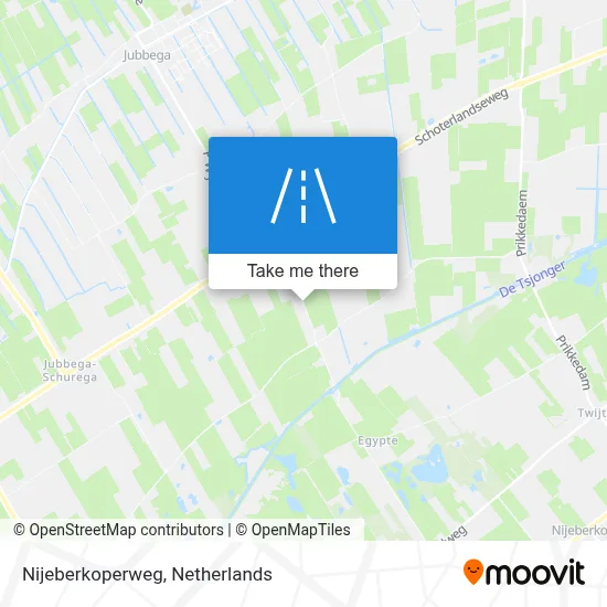 Nijeberkoperweg map