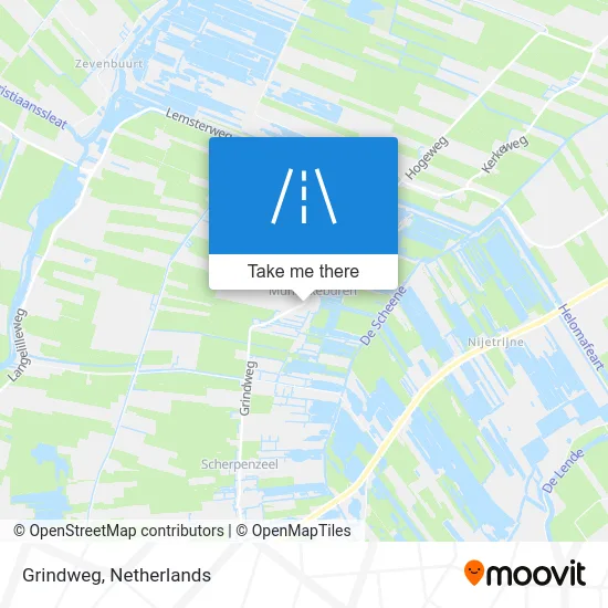 Grindweg map