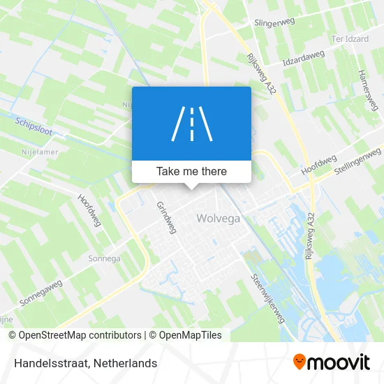 Handelsstraat map