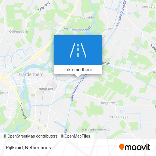 Pijlkruid map