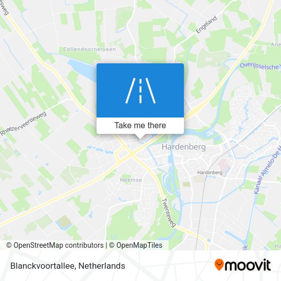 Blanckvoortallee map