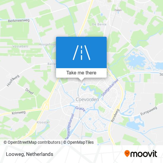 Looweg map