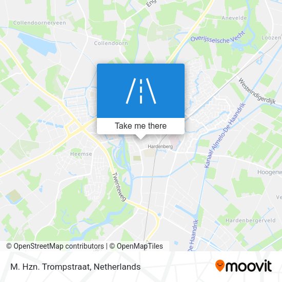M. Hzn. Trompstraat map