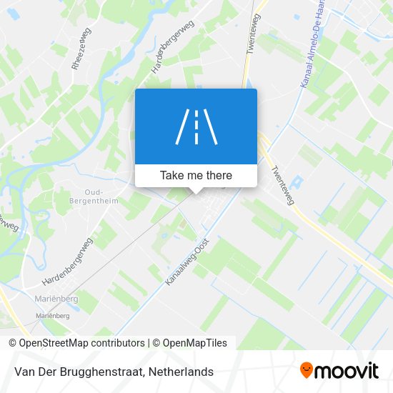 Van Der Brugghenstraat map