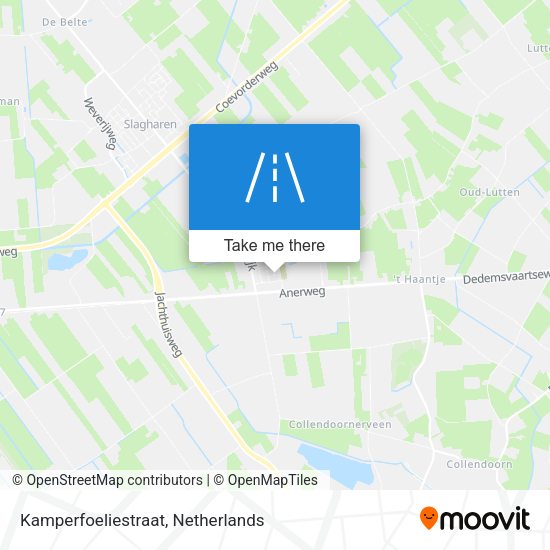 Kamperfoeliestraat map