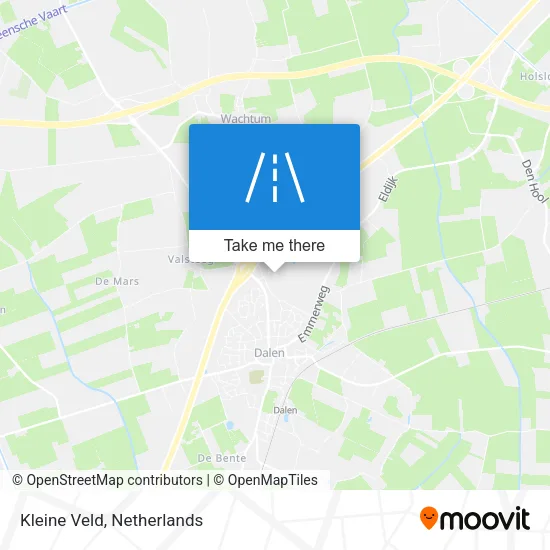 Kleine Veld map