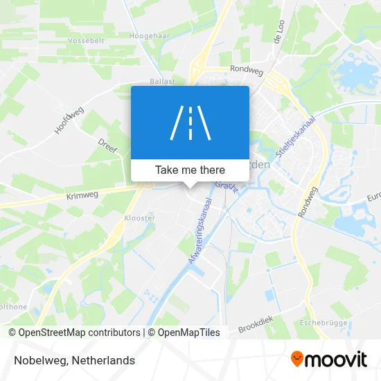 Nobelweg map