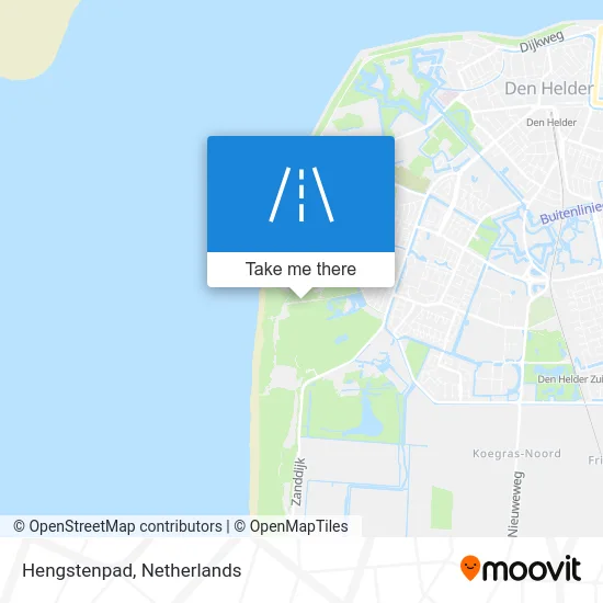 Hengstenpad map