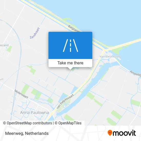 Meerweg map