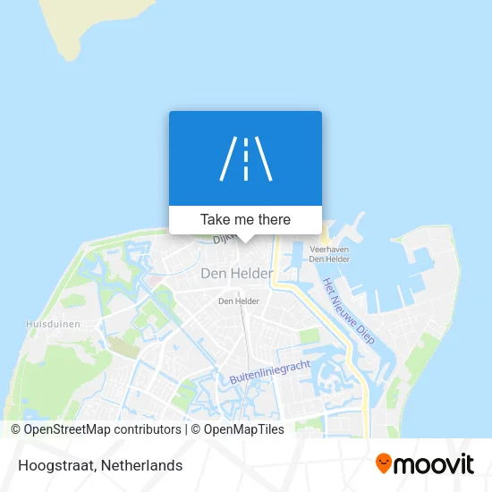 Hoogstraat map