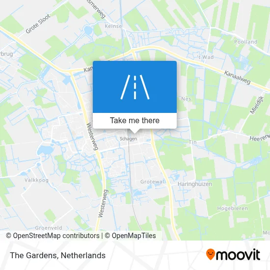 De Tuinen map