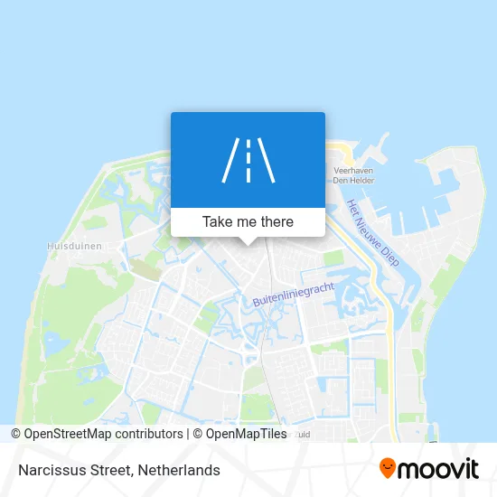 Narcisstraat map