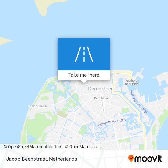 Jacob Beenstraat map