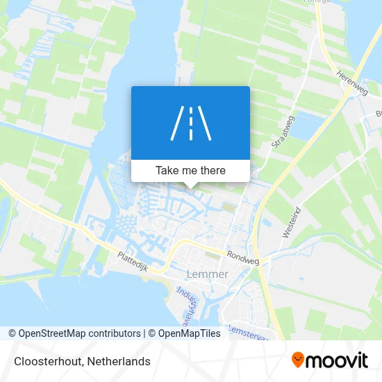 Cloosterhout map