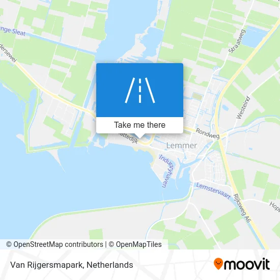 Van Rijgersmapark map