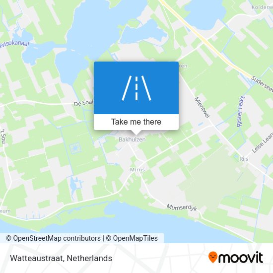 Watteaustraat map