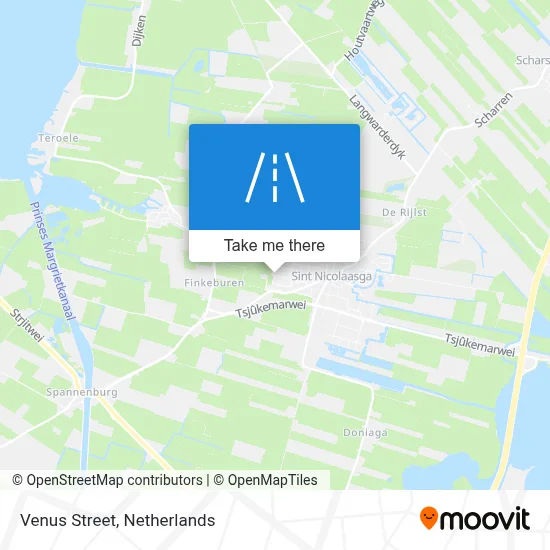 Venusstraat map
