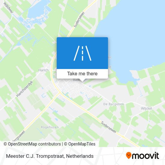 Meester C.J. Trompstraat map