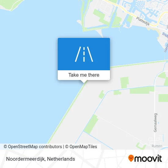 Noordermeerdijk map