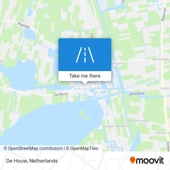 De Houw map