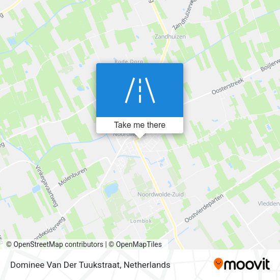 Dominee Van Der Tuukstraat map