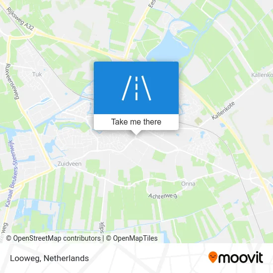Looweg map
