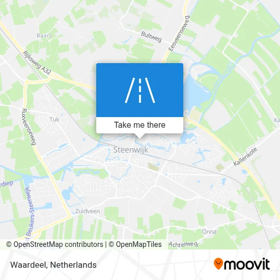 Waardeel map