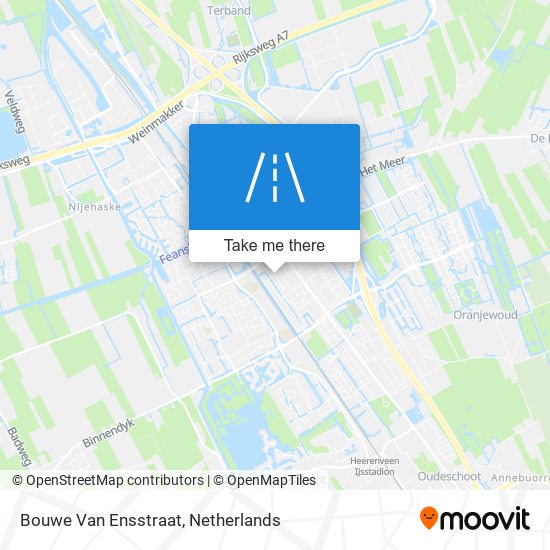 Bouwe Van Ensstraat map