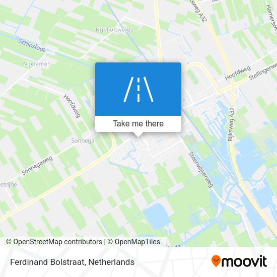 Ferdinand Bolstraat map