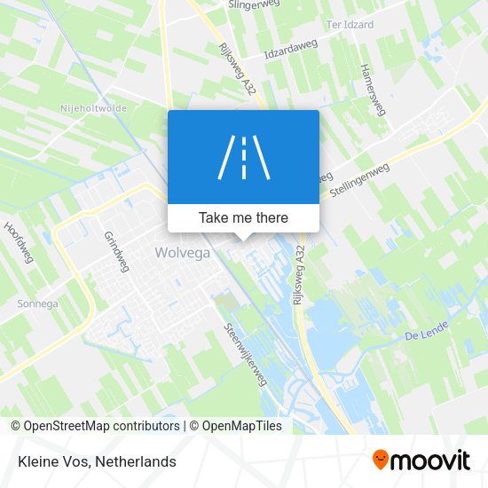 Kleine Vos map