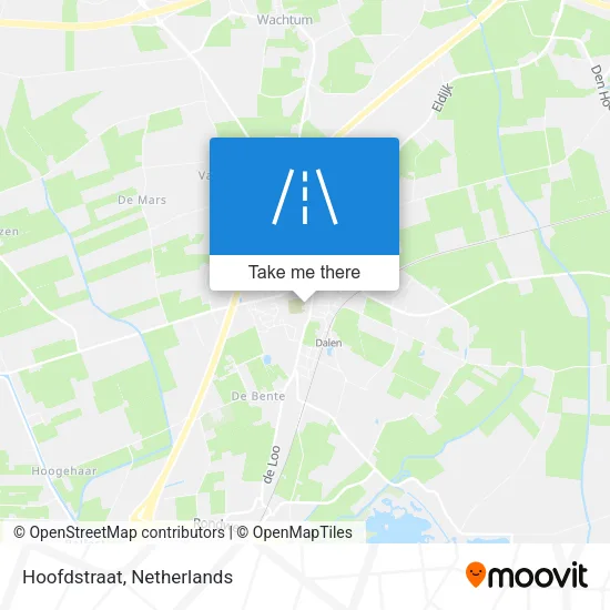 Hoofdstraat map
