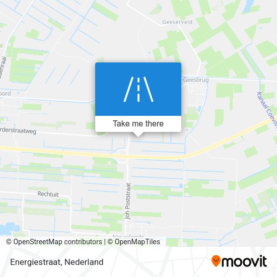 Energiestraat map