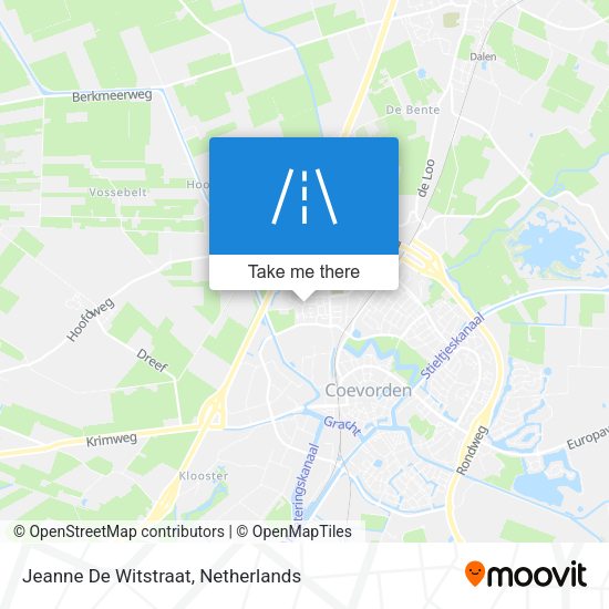 Jeanne De Witstraat map