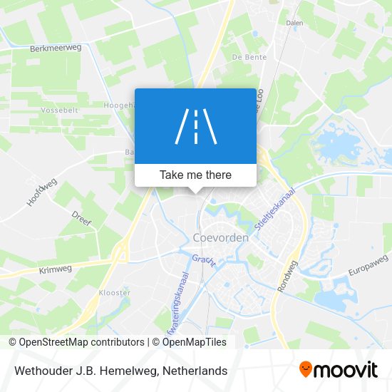 Wethouder J.B. Hemelweg map