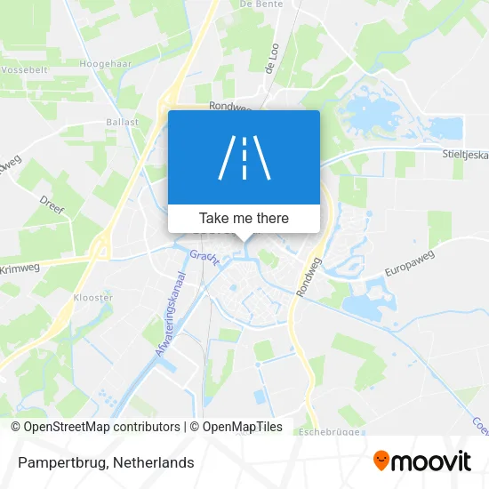 Pampertbrug map