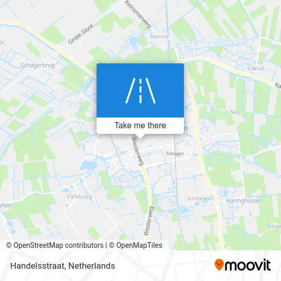Handelsstraat map