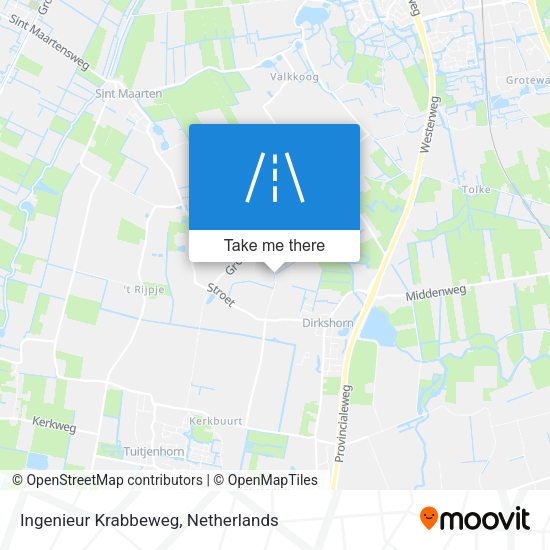 Ingenieur Krabbeweg map