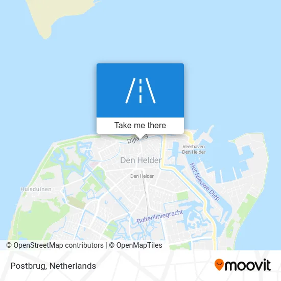 Postbrug map