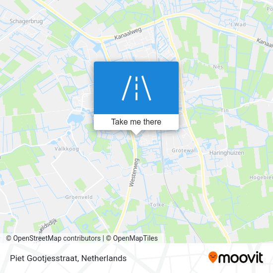 Piet Gootjesstraat map