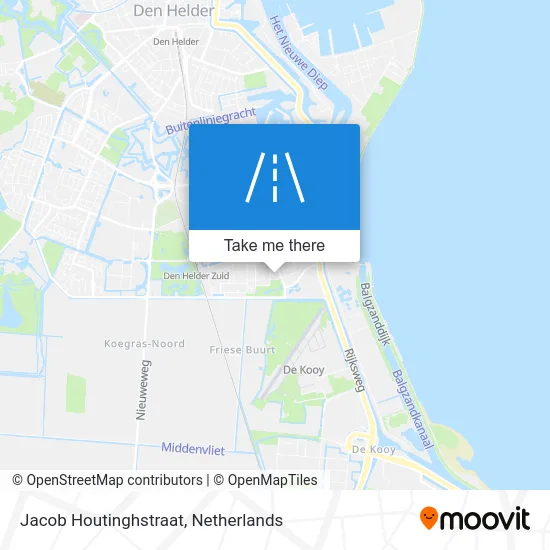 Jacob Houtinghstraat map