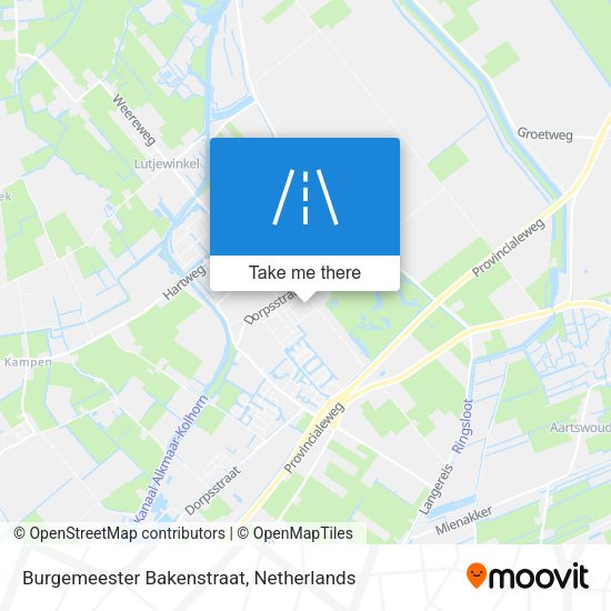 Burgemeester Bakenstraat map