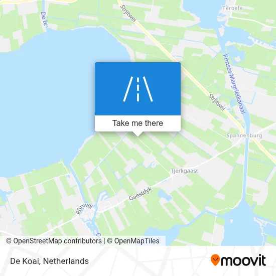De Koai map